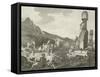 Inhabitants and Monuments of Easter Island-null-Framed Stretched Canvas