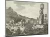 Inhabitants and Monuments of Easter Island-null-Mounted Giclee Print