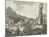 Inhabitants and Monuments of Easter Island-null-Mounted Giclee Print