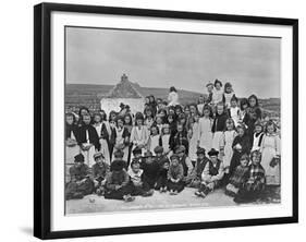 Inhabitants of Aranmore, Ireland, C.1895-Robert John Welch-Framed Giclee Print