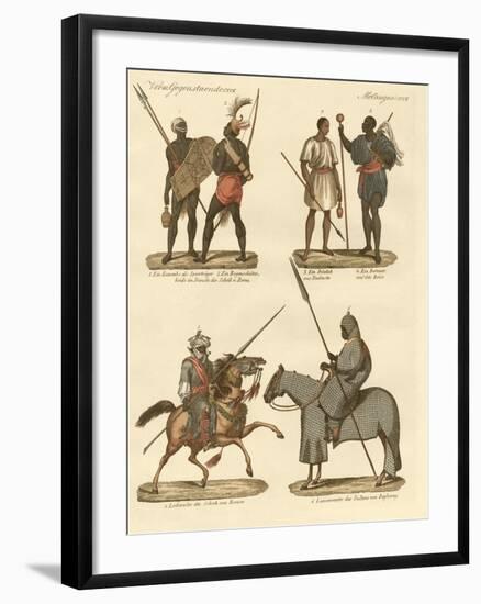 Inhabitants of Sudan-null-Framed Giclee Print