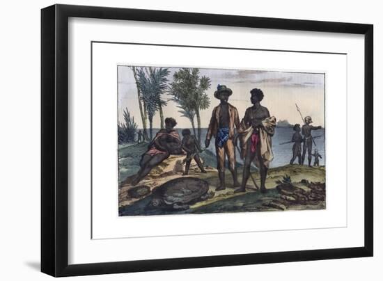 Inhabitants of the Islands of Cape Verde-Stefano Bianchetti-Framed Premium Giclee Print