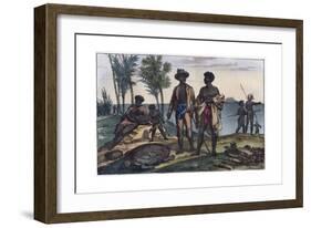 Inhabitants of the Islands of Cape Verde-Stefano Bianchetti-Framed Giclee Print