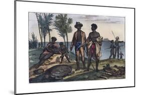 Inhabitants of the Islands of Cape Verde-Stefano Bianchetti-Mounted Giclee Print