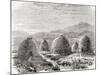 Inhabited Huts on Uig, Island of Lewis in the Outer Hebrides in 1859, from 'scottish Pictures…-null-Mounted Giclee Print