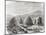 Inhabited Huts on Uig, Island of Lewis in the Outer Hebrides in 1859, from 'scottish Pictures…-null-Mounted Giclee Print