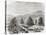 Inhabited Huts on Uig, Island of Lewis in the Outer Hebrides in 1859, from 'scottish Pictures…-null-Stretched Canvas