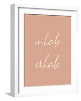 Inhale Exhale-Beth Cai-Framed Giclee Print