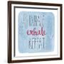 Inhale-Erin Clark-Framed Giclee Print