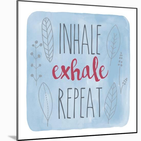 Inhale-Erin Clark-Mounted Giclee Print