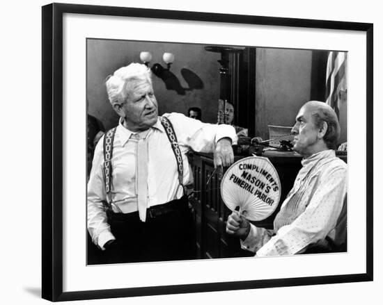 Inherit the Wind, Spencer Tracy, Fredric March, 1960-null-Framed Photo