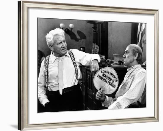 Inherit the Wind, Spencer Tracy, Fredric March, 1960-null-Framed Photo