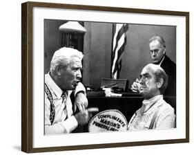 Inherit The Wind, Spencer Tracy, Harry Morgan, Fredric March, 1960-null-Framed Photo