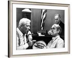 Inherit The Wind, Spencer Tracy, Harry Morgan, Fredric March, 1960-null-Framed Photo