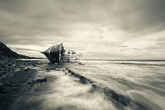 Defeated by the Sea-Inigo Barandiaran-Laminated Photographic Print