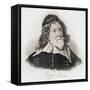 Inigo Jones, engraving-J.W. Cook-Framed Stretched Canvas