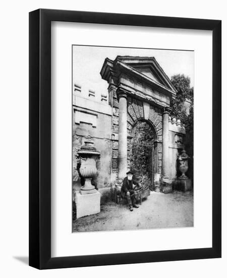 Inigo Jones Gateway, Chiswick House, London, 1926-1927-null-Framed Giclee Print