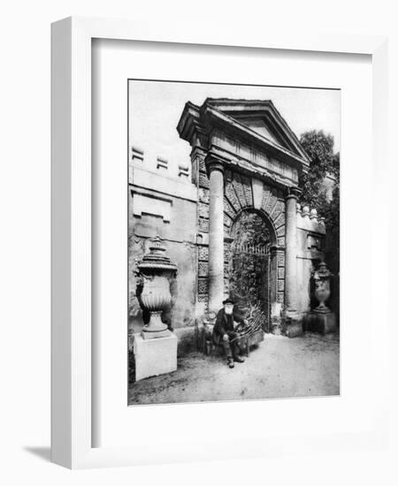 Inigo Jones Gateway, Chiswick House, London, 1926-1927-null-Framed Giclee Print