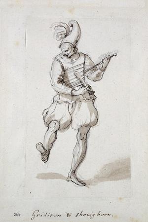 Man with Gridiron and Shoe Horn
