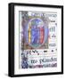 Initial Capital Letter O with Jesus Among the False Prophets-null-Framed Giclee Print