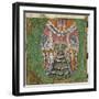 Initial Capital Letter with the Ascension of Christ-null-Framed Giclee Print