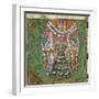 Initial Capital Letter with the Ascension of Christ-null-Framed Giclee Print