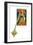 Initial Letter A, 12th Century-Henry Shaw-Framed Giclee Print