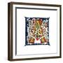 Initial Letter A-Henry Shaw-Framed Giclee Print