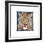 Initial Letter A-Henry Shaw-Framed Giclee Print