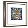 Initial Letter A-Henry Shaw-Framed Giclee Print