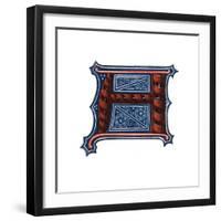 Initial Letter A-Henry Shaw-Framed Giclee Print