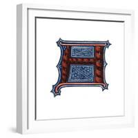 Initial Letter A-Henry Shaw-Framed Giclee Print