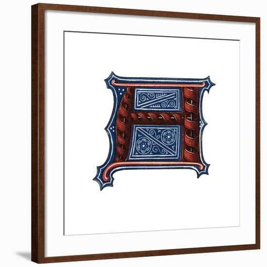 Initial Letter A-Henry Shaw-Framed Giclee Print