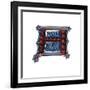 Initial Letter A-Henry Shaw-Framed Giclee Print