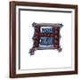 Initial Letter A-Henry Shaw-Framed Giclee Print