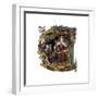 Initial Letter C, 1563-Henry Shaw-Framed Giclee Print