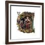 Initial Letter C, 1563-Henry Shaw-Framed Giclee Print