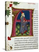 Initial Letter Depicting Aristide-Pietro Candido Decembrio-Stretched Canvas