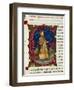 Initial Letter E Depicting Eumenes of Cardia-Pietro Candido Decembrio-Framed Giclee Print