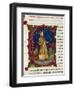 Initial Letter E Depicting Eumenes of Cardia-Pietro Candido Decembrio-Framed Giclee Print