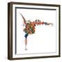 Initial Letter G-Henry Shaw-Framed Giclee Print