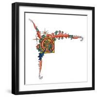 Initial Letter G-Henry Shaw-Framed Giclee Print