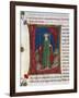 Initial Letter L Depicting Lucius Lucullus Licino-Pietro Candido Decembrio-Framed Giclee Print