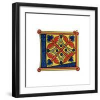 Initial Letter L-Henry Shaw-Framed Giclee Print