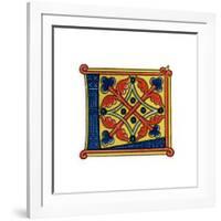 Initial Letter L-Henry Shaw-Framed Giclee Print