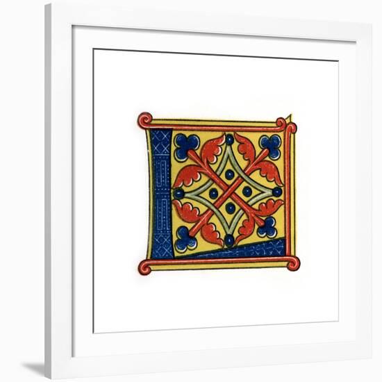 Initial Letter L-Henry Shaw-Framed Giclee Print