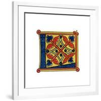 Initial Letter L-Henry Shaw-Framed Giclee Print