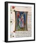 Initial Letter M Depicting Marcus Porcius Cato the Censor, Cato the Elder-Pietro Candido Decembrio-Framed Giclee Print