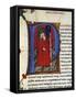 Initial Letter P Depicting Philopoemen-Pietro Candido Decembrio-Framed Stretched Canvas