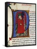 Initial Letter P Depicting Philopoemen-Pietro Candido Decembrio-Framed Stretched Canvas